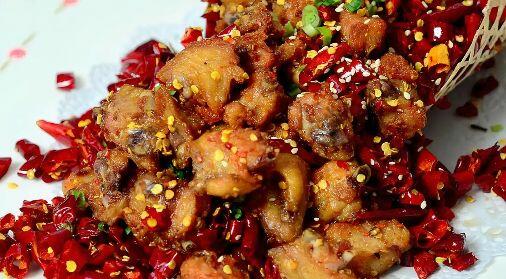 Szechuan Spicy Chicken Pepper Corns