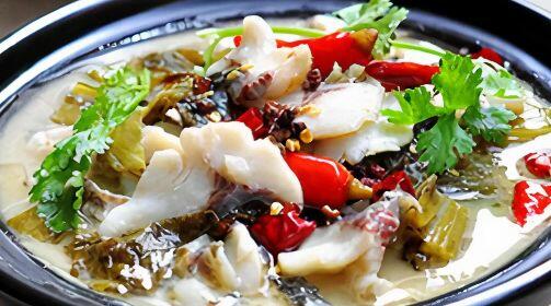 Spicy Sour Pickled Mustard Fish