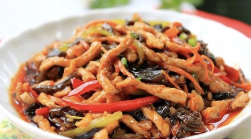 Shredded Pork In Sweet And Spicy Garlic Sauce
