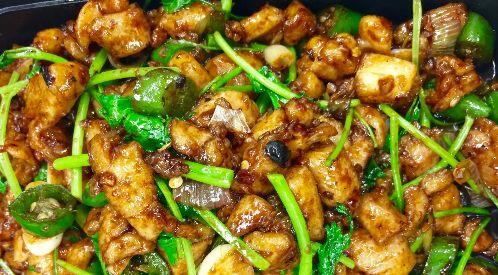 Spicy Black Bean Cilantro Chicken