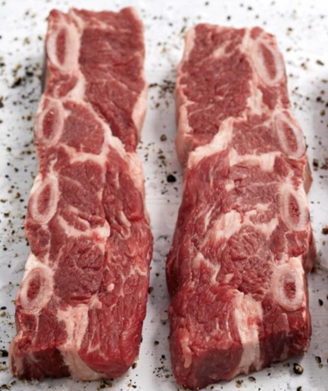 Marinated Bone In Galbi Short Ribs