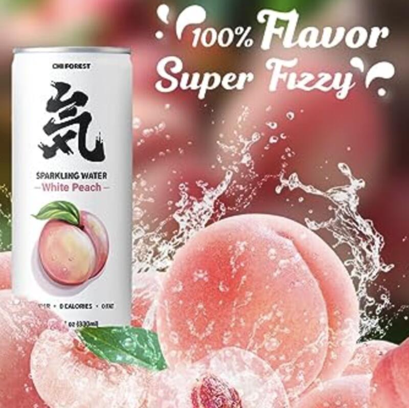 Peach Sparking Water