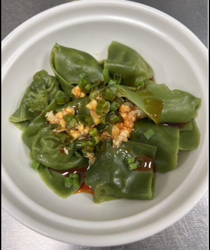 Pork Dumpling in Spicy Sauce