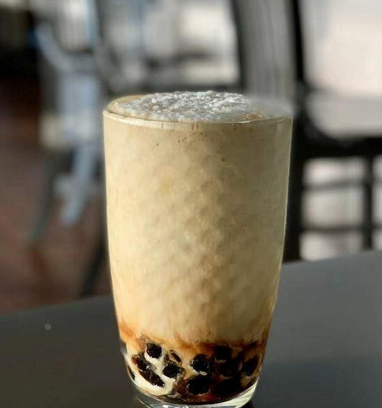 Coconut Mango Milk Tea